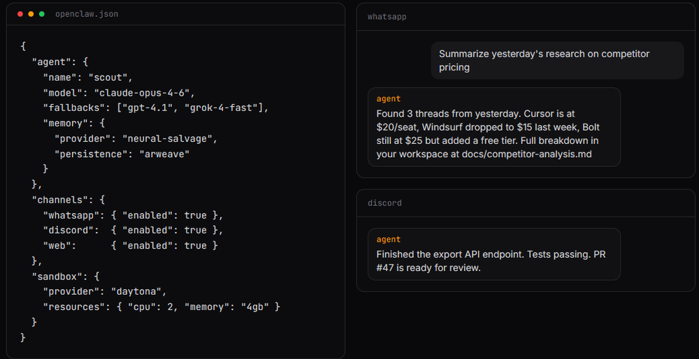 Clawd.run Screenshot 1