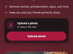 ClearCrowds mobile — remove crowds with AI