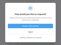No-Account Response