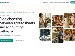 Clearmargin Homepage