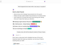 The AI that actually knows your work