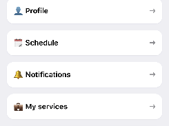 App settings