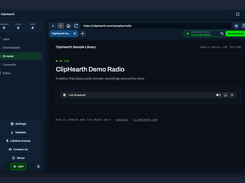 Internet radio: Record Audio keeps going until you stop