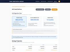 Cloud Repatriation Analyzer Screenshot 1