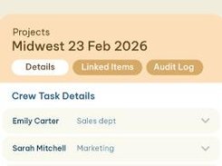 Job & Task Tracking