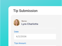 Tips & Time Data Capture