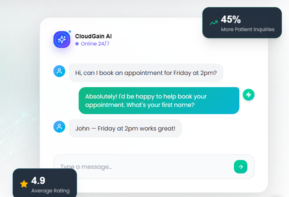 CloudGain Screenshot 1
