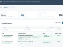 Ranked savings recommendations with estimated monthly impact. You confirm or ignore each one — CloudQuell does not modify workloads.