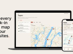 See every clock-in on a map of your job sites.