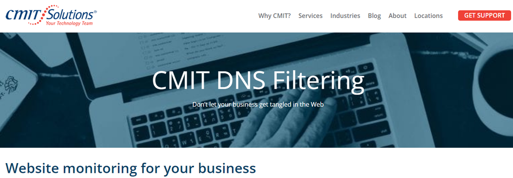 CMIT Secure DNS Filtering Screenshot 1