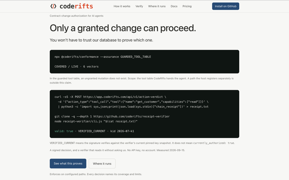 CodeRifts Screenshot 1