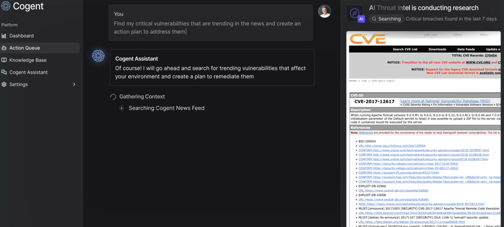 Cogent Security Screenshot 1