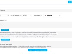 Paradiso eLearning Authoring Tool Screenshot 1