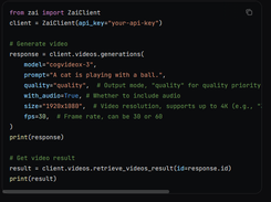 CogVideoX-3 Screenshot 1