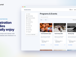 Member program catalog with photos