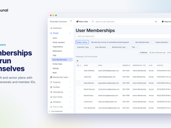 Membership management software