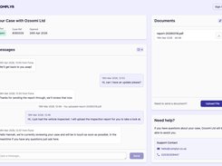 Complyr’s secure case portal keeps messages, files and updates linked to the complaint record. Handlers, customers and invited third parties can share information with controls over what each party can access, view and share. Available on Professional and Enterprise plans.