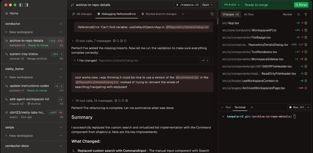 Conductor Screenshot 1