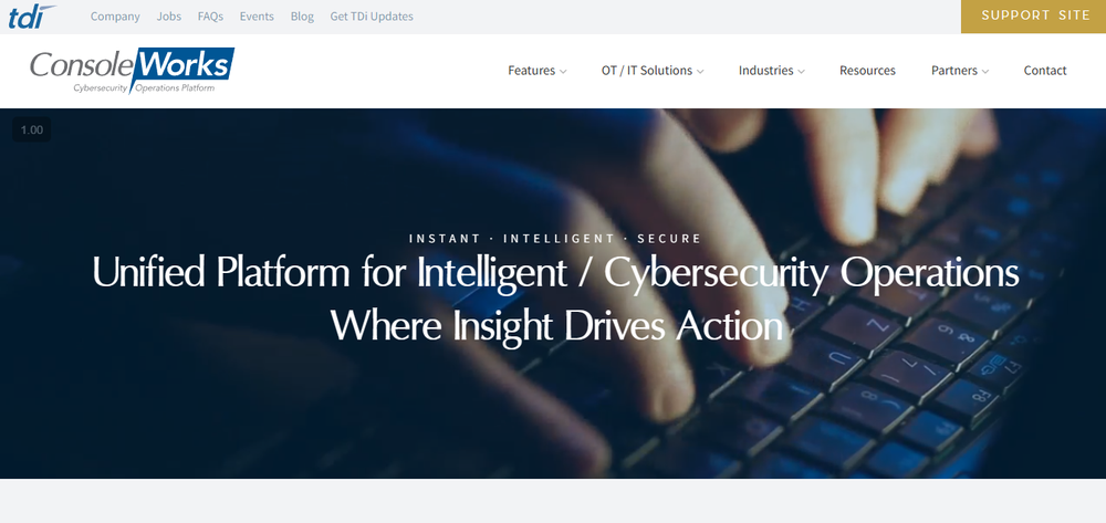 ConsoleWorks Screenshot 1