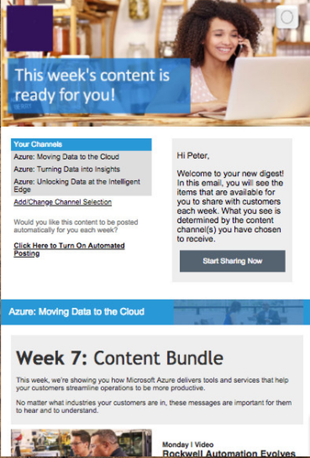 ContentMX Cloud Screenshot 1