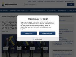 Example: regeringen.se