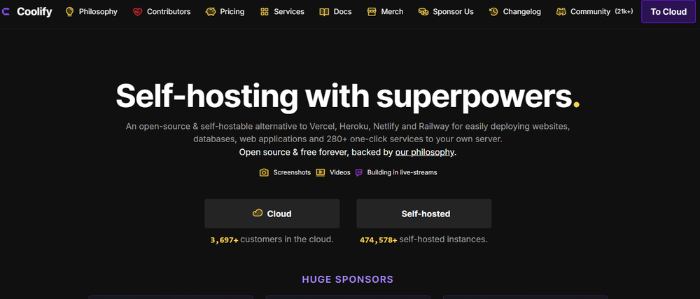 Coolify Screenshot 1