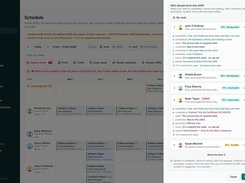 Who should work this shift: staff ranked on availability, checks, skills, continuity, location, hours and award safety