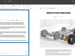 Long-form article editing with instant preview