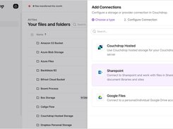 Add integrations with simple, direct connections to over 20 storage platforms, including remote SFTP and on-prem file servers.
