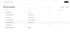 Couchdrop virtual file system