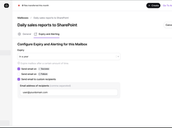 Collect files securely with multiple ingestion and sharing methods