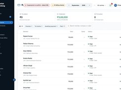 Rent and billing: every member's rent for the month, with Pay Now links, UPI and one-tap WhatsApp reminders