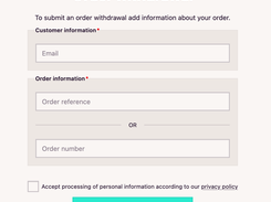 EU order withdrawal functionality