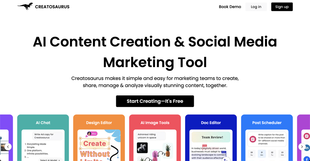 Creatosaurus Screenshot 1
