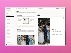 wedding website builder demo