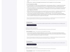 CrunchJunkie web dashboard showing an AI Visibility project for OutreachBloom, with a generated content brief, recommendations, evidence sources, and an impact-measurement button.