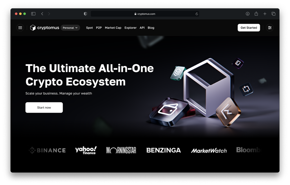 Cryptomus Screenshot 1