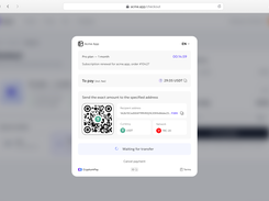 Checkout over the merchant's site