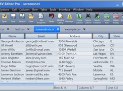 Main interface