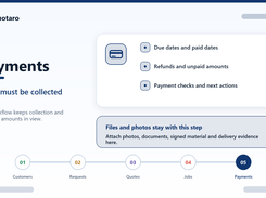 Monitor due dates, paid dates, unpaid amounts and payment follow-up as part of daily operations.