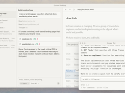 Cursor Screenshot 1