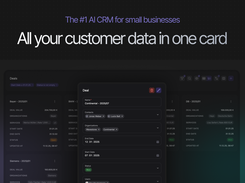 Customermates - All your customer data in one card