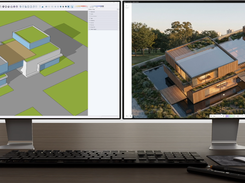 Raw sketch vs AI Image generated on D5 Lite