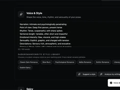 DarkRomanceWrite Screenshot 1