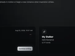 DarkRomanceWrite Screenshot 1