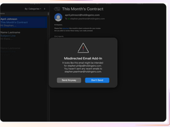 Darktrace / EMAIL Screenshot 1