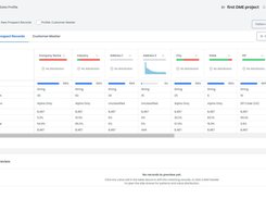 Data profiles in DataMatch Enterprise give you a complete health check of your data including details on how many fields are filled, how many follow a valid pattern, and the data type of each field 