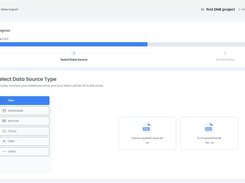 You can import data from Excel files, CSV files, databases, and FTP/SFTP in DataMatch Enterprise 