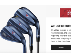 Example of consent banner