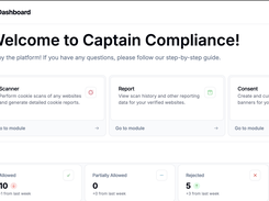 Application Dashboard for Data Privacy Tools